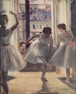 バレエダンサーの窓 エドガー・ドガ Oil Paintings